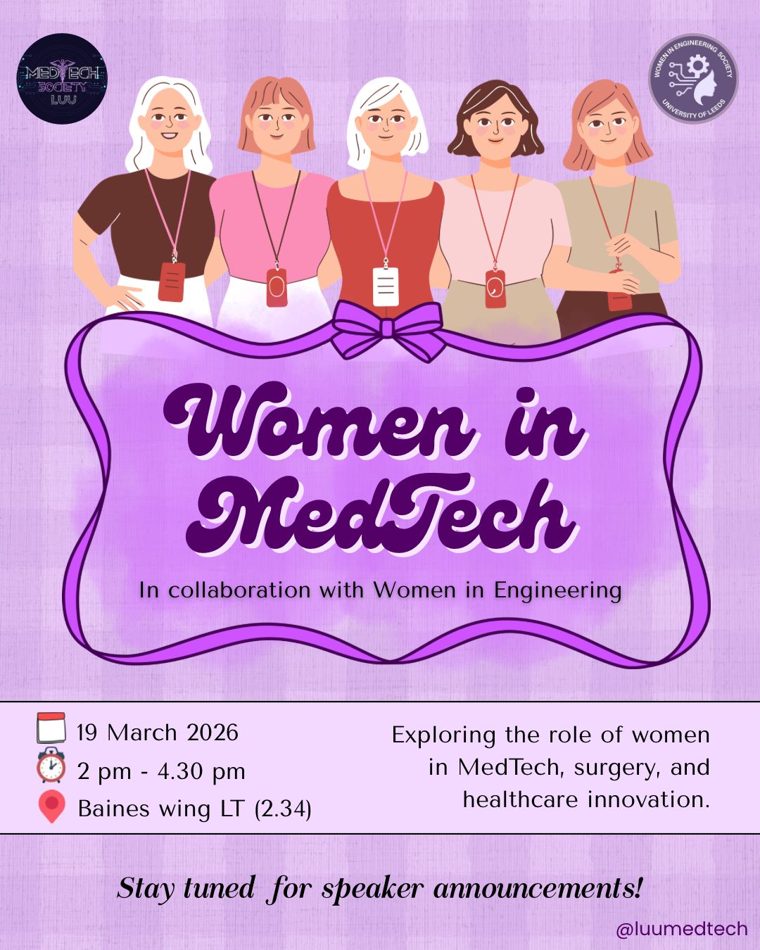 The image for the event named Women in MedTech Afternoon