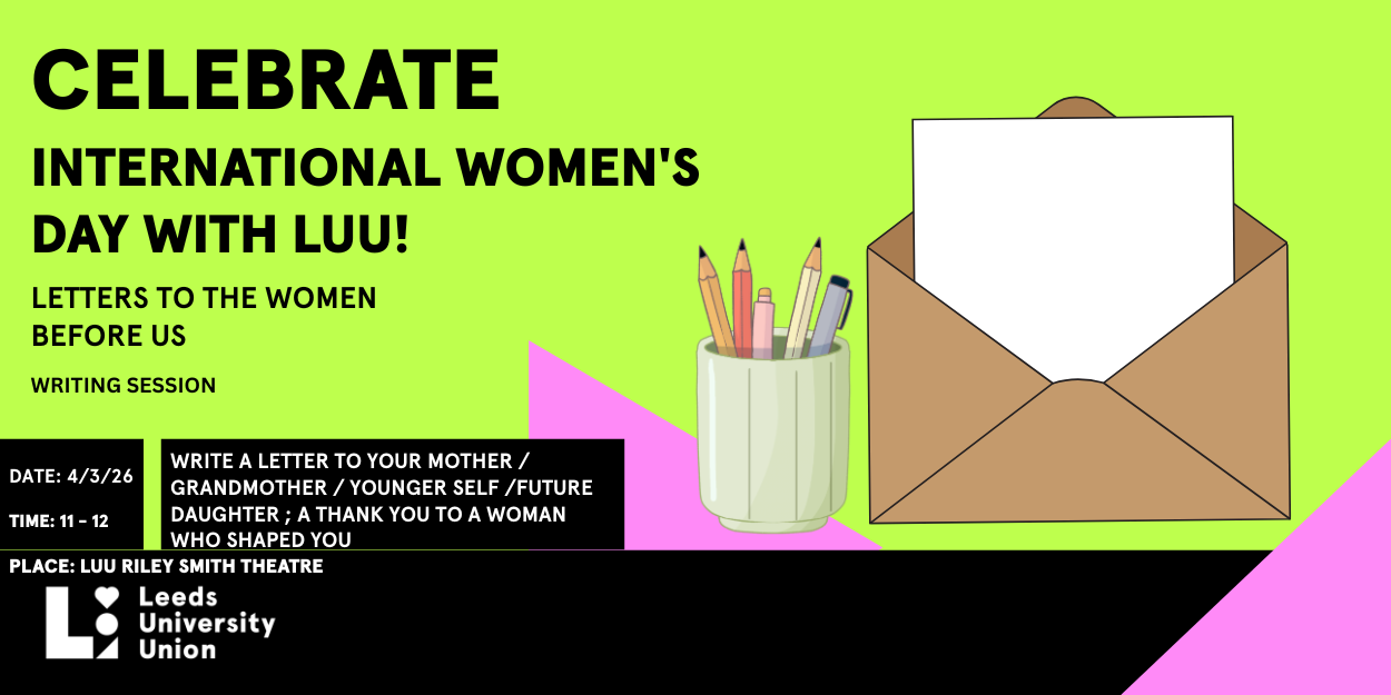 The image for the event named Letters to the Women Before Us
