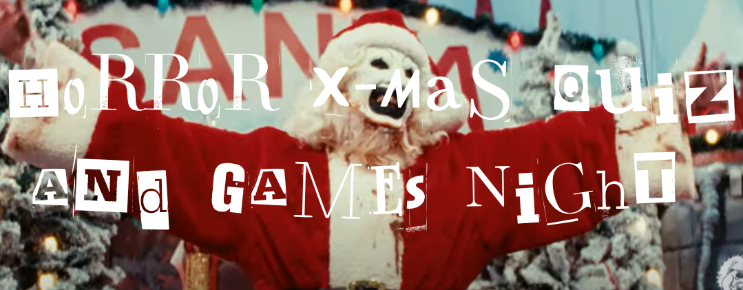The image for the event named Horror Soc Festive Quiz and Games Night