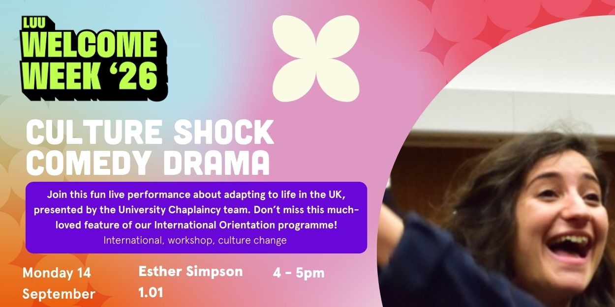 The image for the event named Intrnational orientation: Culture Shock Comedy Drama