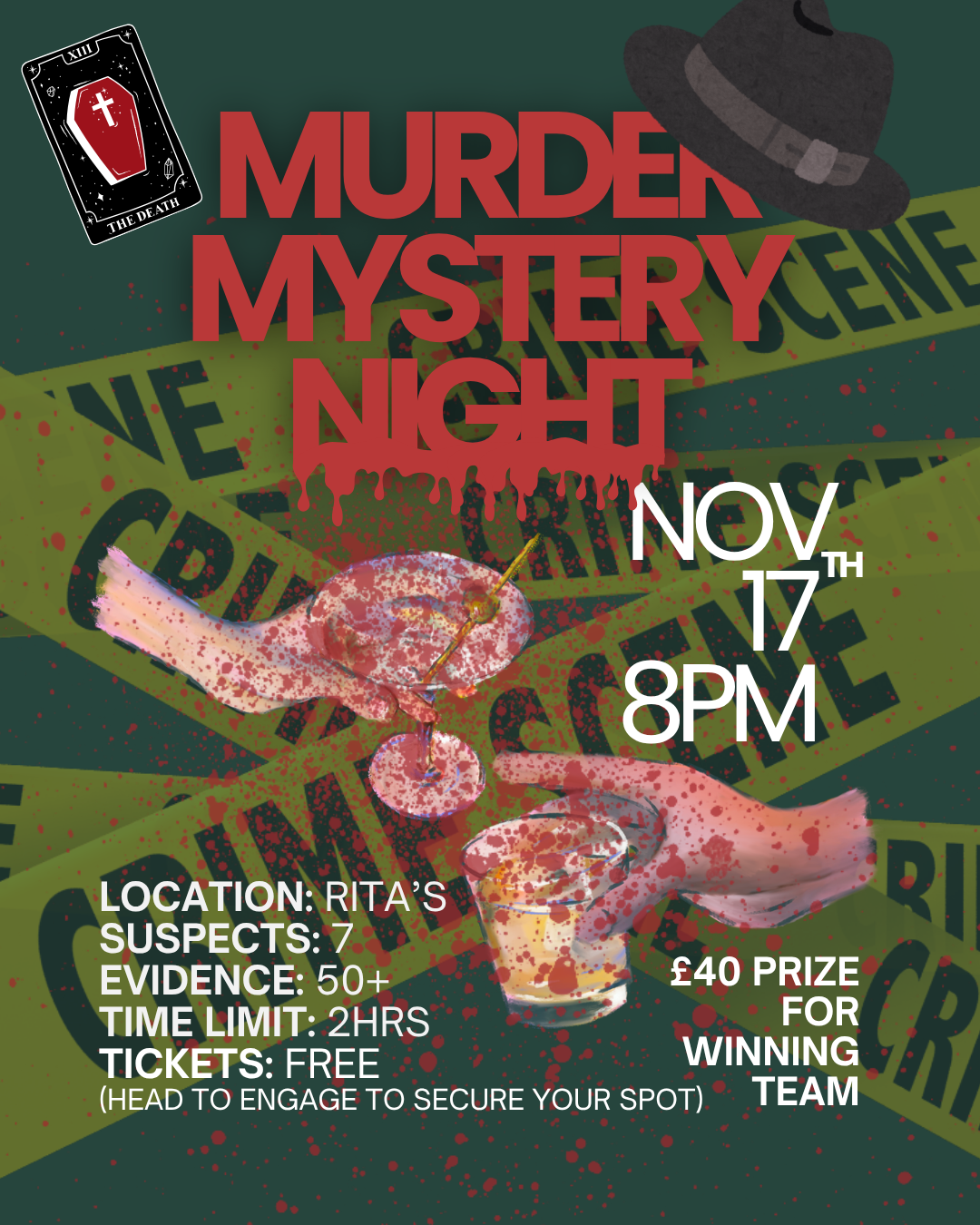 The image for the event named Murder Mystery Night