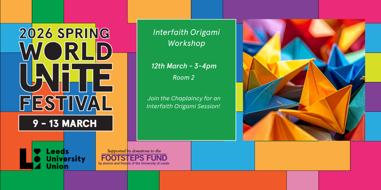 The image for the event named Interfaith Origami Session