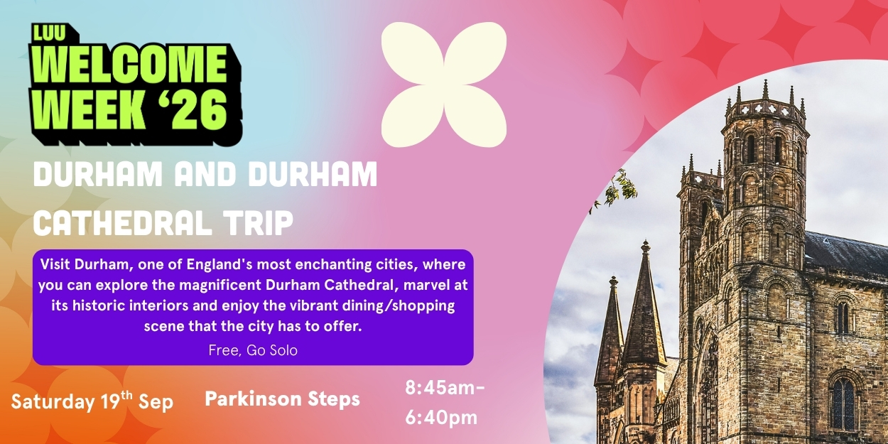 The image for the event named Durham and Durham Cathedral - 19/09/2026