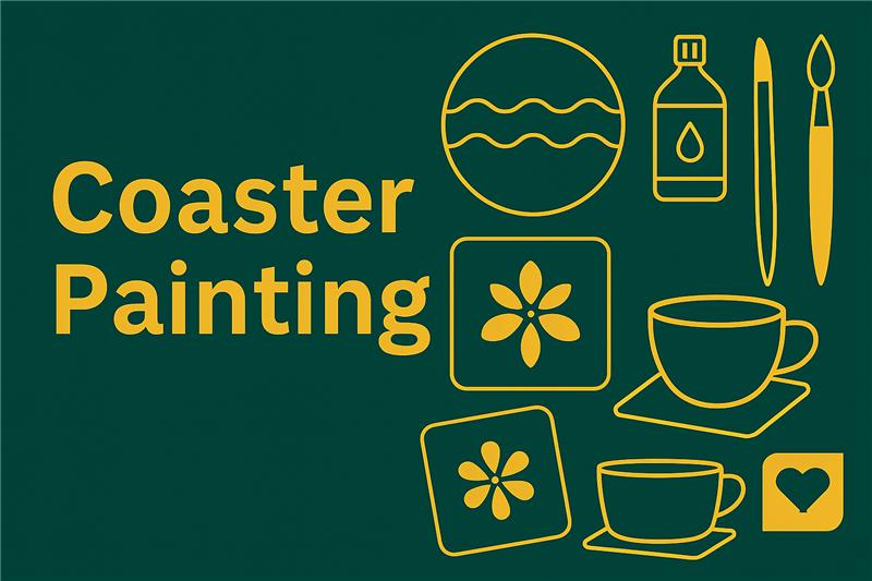 The image for the event named Coaster Decorating