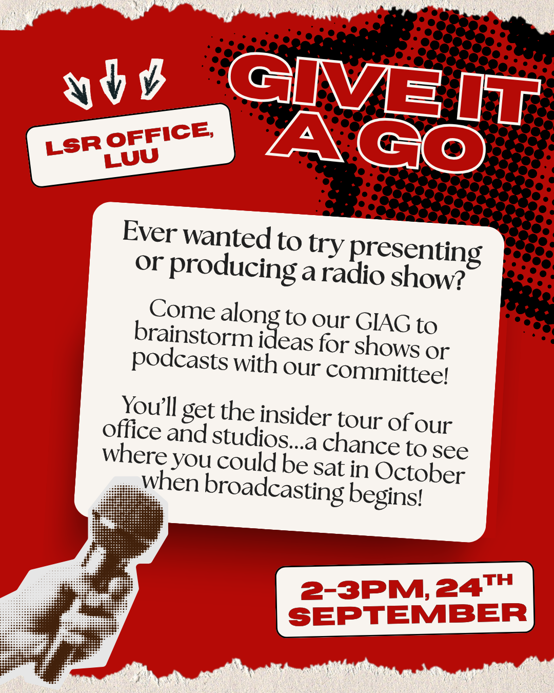 The image for the event named Leeds Student Radio Give It A Go
