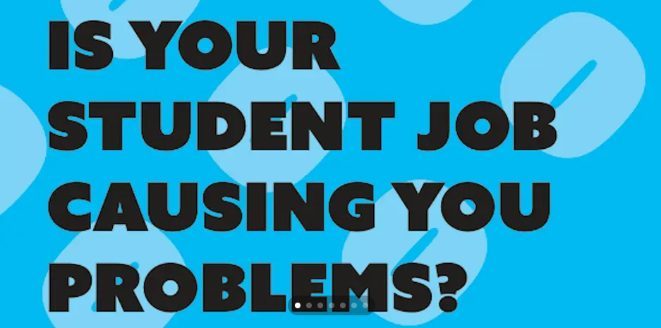 The image for the event named Earning + Learning - Student rights at work campaign launch