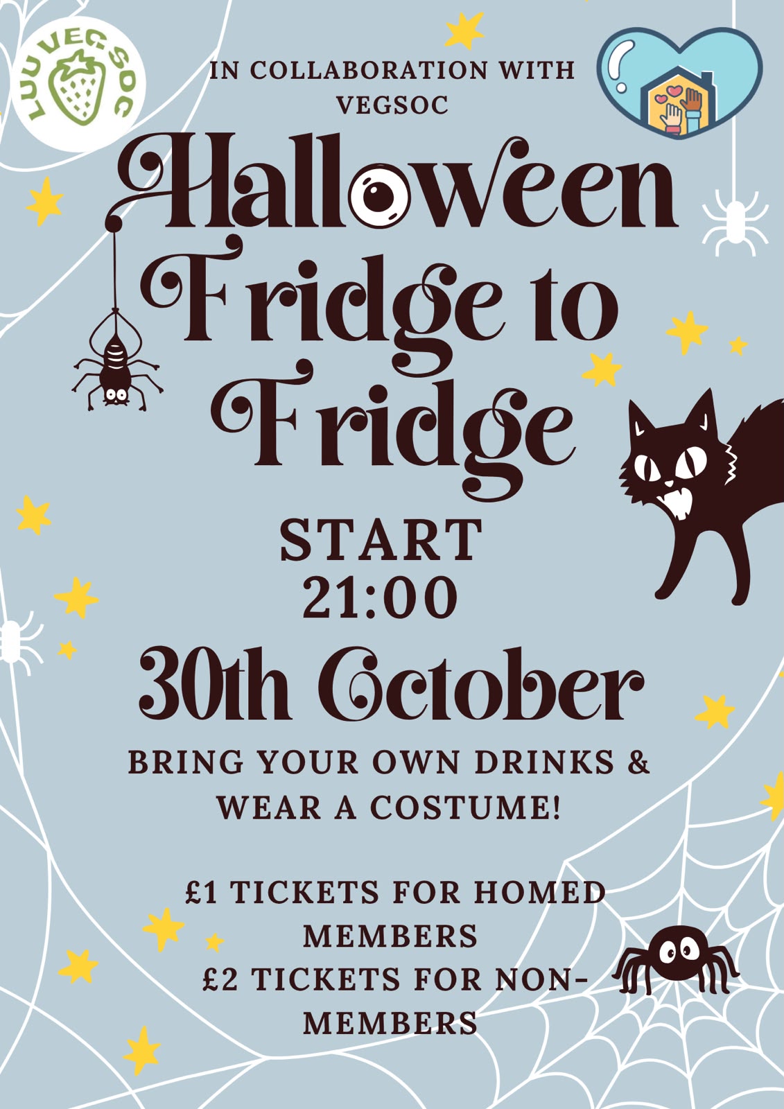 The image for the event named Halloween Fridge to Fridge