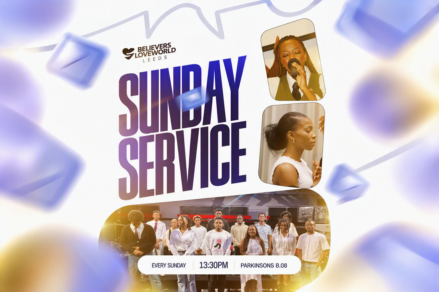 The image for the event named Sunday Service
