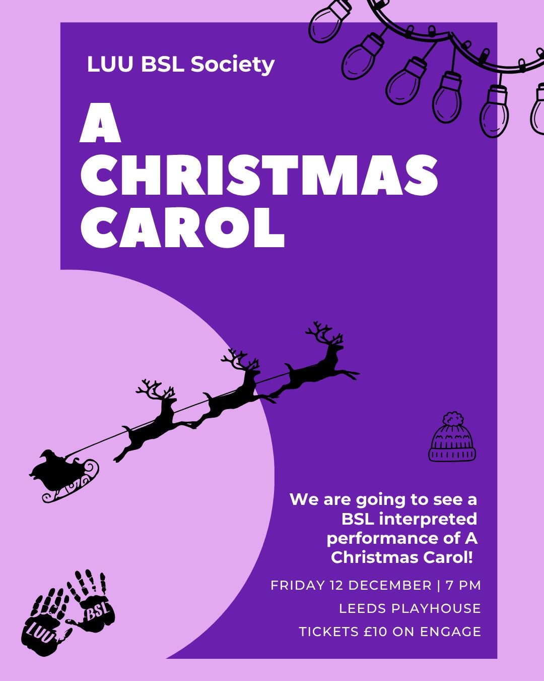 The image for the event named BSL watch A Christmas Carol!