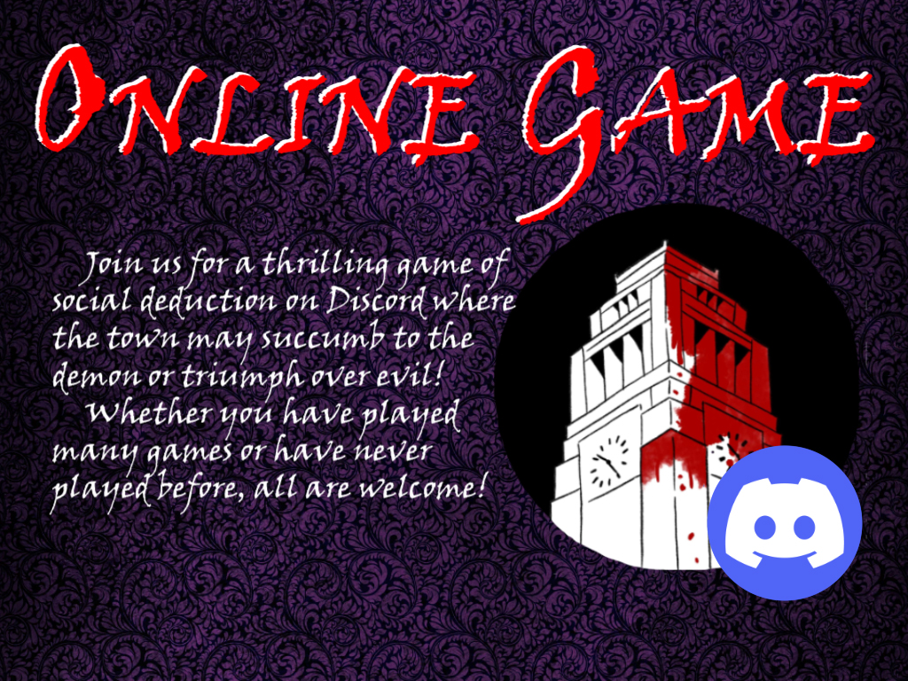 The image for the event named Blood on the Clocktower Session (Online)