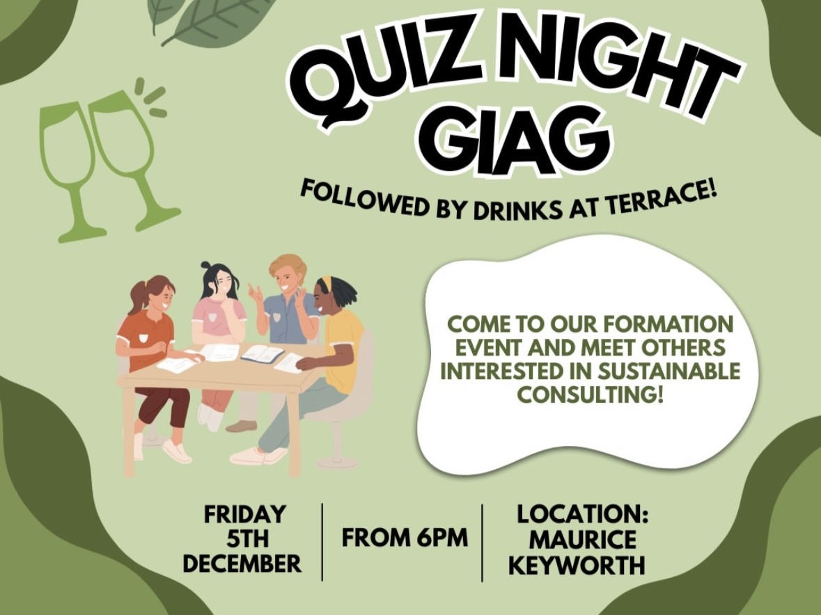 The image for the event named Leeds Student Sustainability Consultancy Society - Formation Event