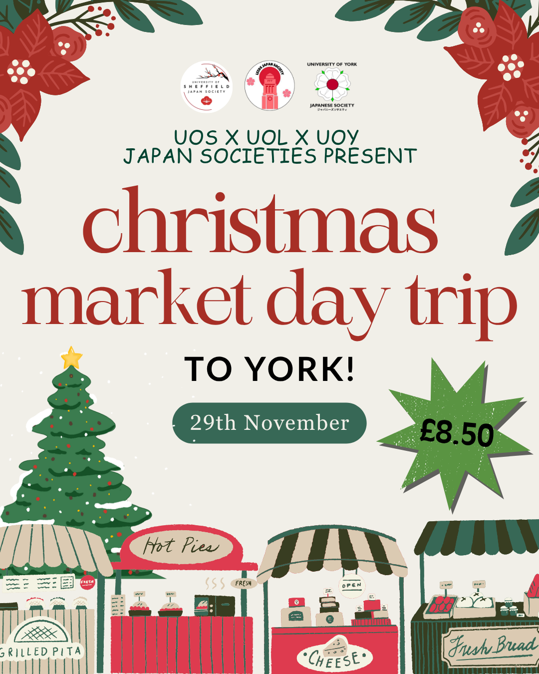 The image for the event named Christmas Markets Day Trip to York